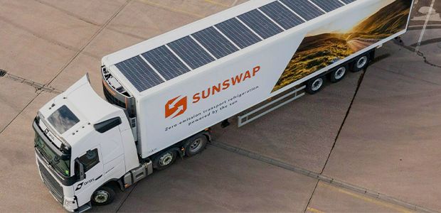 Sapphire Vehicle Services is the new maintenance provider to innovative solar-powered transport refrigeration unit manufacturer Sunswap