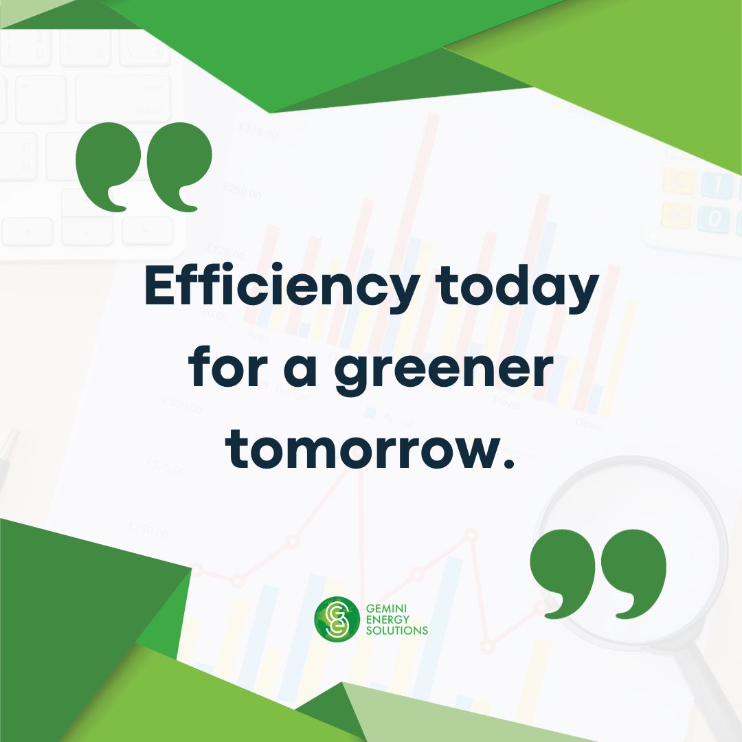 'Efficiency today for a greener tomorrow.' 🔄🌏 #GreenerTomorrow