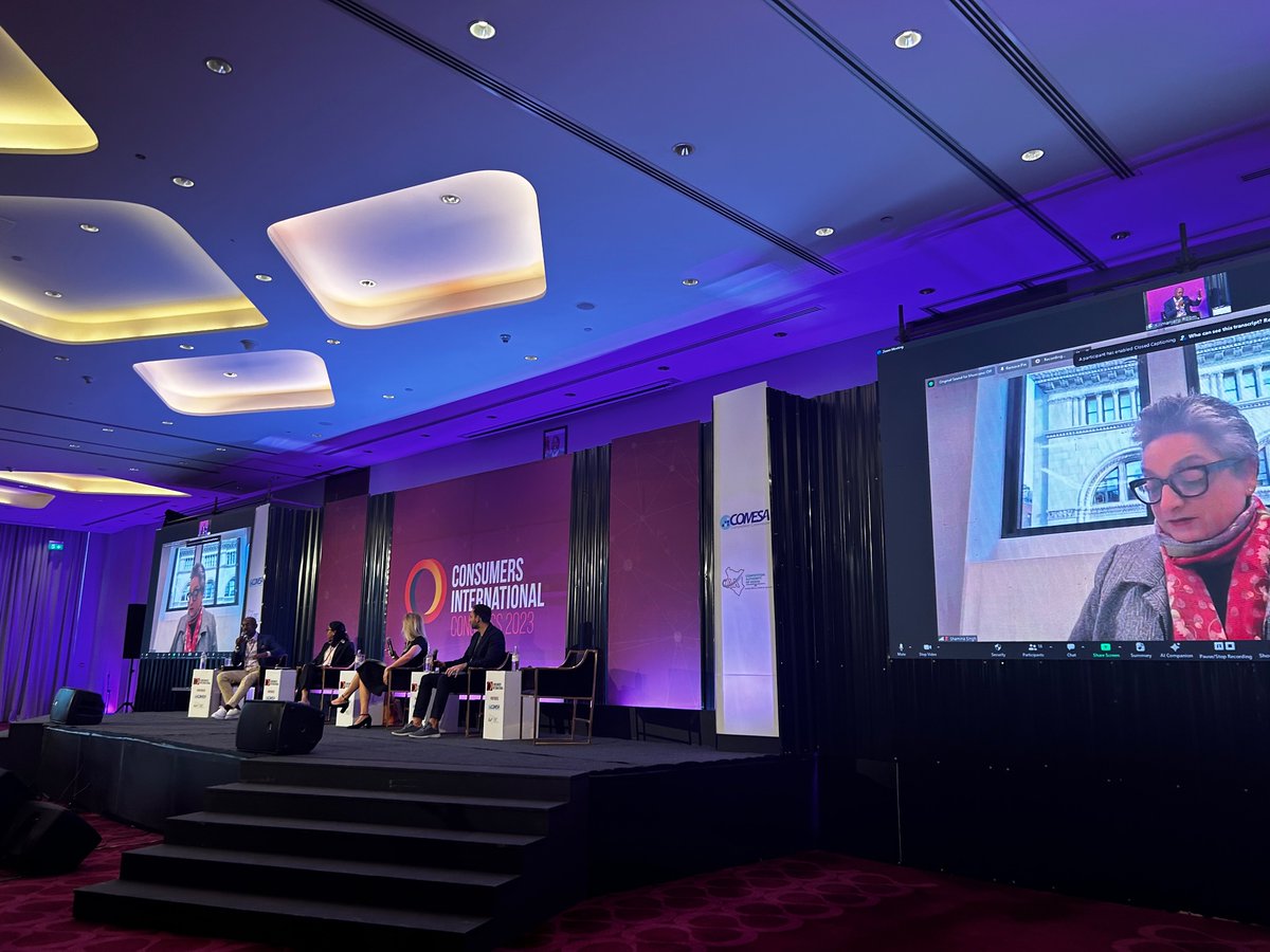 Consumers International (@consumers_int) on Twitter photo Just started: Channels of change towards fair digital finance #GlobalCongress2023
With two thirds of consumers using digital finance worldwide – the way we manage our money is forever changed.
Now, key financial ecosystem players – <a href="/FooseLaura/">Laura Foose</a>, <a href="/arcapde/">Agustin Reyna</a>, <a href="/robert_ochola/">ROBERT OCHOLA</a>, Just started: Channels of change towards fair digital finance #GlobalCongress2023
With two thirds of consumers using digital finance worldwide – the way we manage our money is forever changed.
Now, key financial ecosystem players – <a href="/FooseLaura/">Laura Foose</a>, <a href="/arcapde/">Agustin Reyna</a>, <a href="/robert_ochola/">ROBERT OCHOLA</a>,