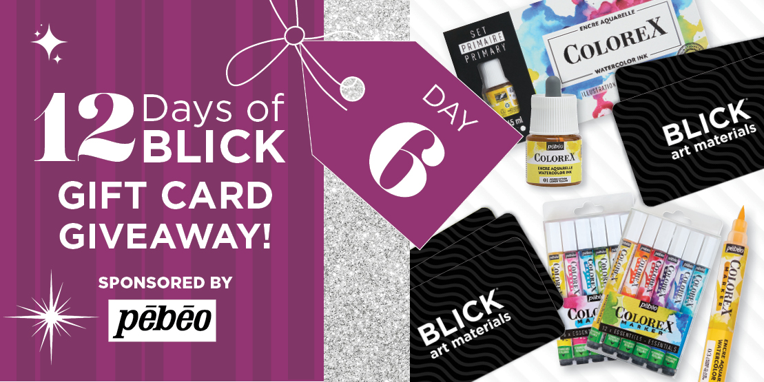🎁✨ 12 Days of BLICK, Day 6! ✨🎄 Enter to WIN a $100 BLICK Gift Card! ❄️ We're giving away three $100 BLICK Gift Cards every day through December 12, so enter daily for a chance to win! ow.ly/RnxR50QcCo5