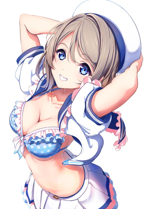 #今年も残りわずかなので今年一番伸びた絵を貼る見た絵描きさんも強制でやる結局G`s水着なんだよーそろなー 