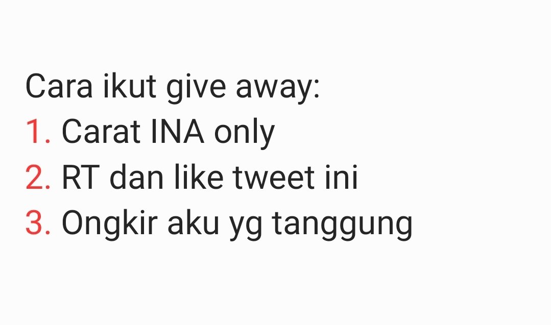 nat_ohnat's tweet photo. 🎉🥳 GIVE AWAY ULANG TAHUN KU BERSAMA JOSHUA 🥳🎉

Yuhuuu kawan-kawan ku mari merapat💃

Ada 4 album heaven sealed utk 4 org pemenang.
- AM 5:26
- PM 2:14
- PM 10:23
- Carver (pict menyusul masih dijalan albumnya)

‼️Bakal dikirim random‼️

Deadline: 17 Desember 2023

Goodluck!💋 https://t.co/mpeRb1SZYW