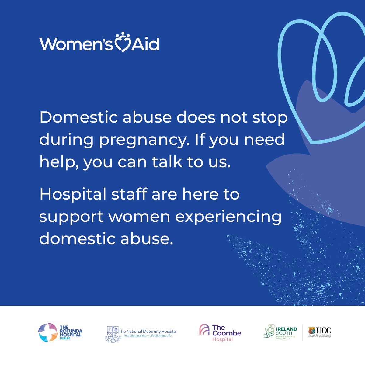 The Rotunda Hospital (@rotundahospital) on Twitter photo Domestic abuse does not stop during pregnancy. Help is always here. We, <a href="/womensaid/">Women's Aid</a> <a href="/RotundaHospital/">The Rotunda Hospital</a> @coombehospital @The_NMH <a href="/CUH_Cork/">Cork University Hospitals</a> <a href="/IrelandSouthWID/">Ireland South Women & Infants Directorate</a>, are working together to support women on their pregnancy journey #DomesticAbuseIsAPublicHealthIssue #16DaysOfActivism Domestic abuse does not stop during pregnancy. Help is always here. We, <a href="/womensaid/">Women's Aid</a> <a href="/RotundaHospital/">The Rotunda Hospital</a> @coombehospital @The_NMH <a href="/CUH_Cork/">Cork University Hospitals</a> <a href="/IrelandSouthWID/">Ireland South Women & Infants Directorate</a>, are working together to support women on their pregnancy journey #DomesticAbuseIsAPublicHealthIssue #16DaysOfActivism