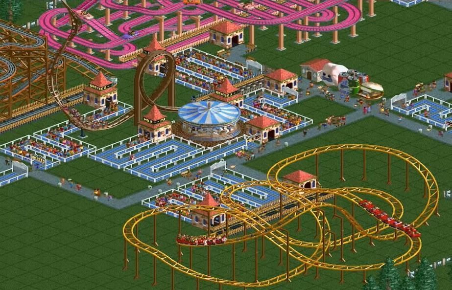 RetroTechDreams's tweet photo. RollerCoaster Tycoon (1999) https://t.co/SERJRa1HC4