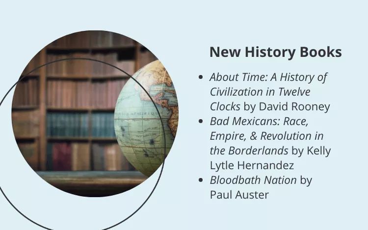 Learning history can give us valuable insight into our place in the world and how to move forward from here. Read on for our recommendations for 75 history books to add to your reading list. 👉 bit.ly/40c263t #amwriting #Writer #WritingCommunity #amreading