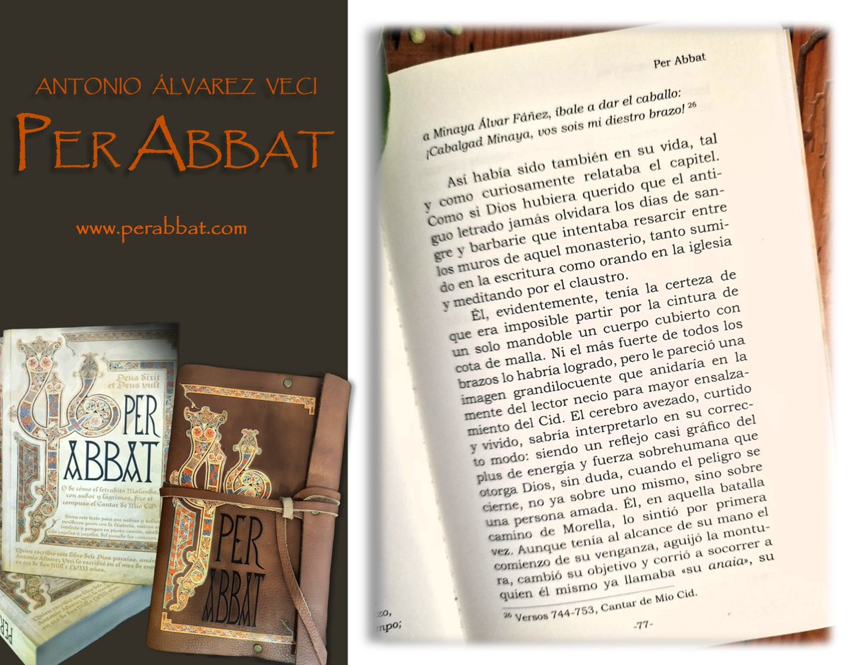 🔴📖⚔️¡Quién se esconde tras el CANTAR DE MÍO CID!
perabbat.com

#novelahistórica #CID
<a href="/Ahoraqueleo_com/">Ahora Qué Leo</a> <a href="/guialiteraria/">Guía Literaria</a> <a href="/letrarium/">letrarium ®</a>
<a href="/esferalibros/">La Esfera de los Libros</a> <a href="/LetrasBreves/">Letras Breves</a> <a href="/quelibroleo/">quelibroleo</a> <a href="/Letras_Libres/">Letras Libres</a> <a href="/Revistadelibros/">Revista de Libros</a> <a href="/Lecturalia/">Lecturalia</a>
<a href="/LOCURADELIBROS/">Pepa Locura de libros</a> <a href="/NovelaHistoria_/">Novelas Históricas</a> <a href="/masleer/">Más Leer</a> <a href="/librofilo/">LIBROFILO</a>