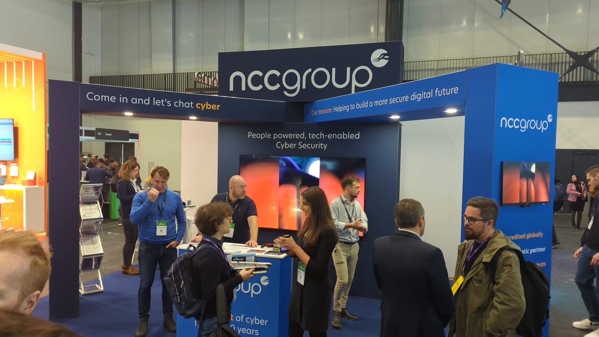 SLCyberSec's tweet image. At Black Hat Europe in London this week? Meet Searchlight&apos;s Andy Scutt at the stand of our partners @NCCGroupplc to discuss the use of #darkwebintelligence in #cybersecurity and NCC&apos;s Online Exposure Monitoring (OXM)