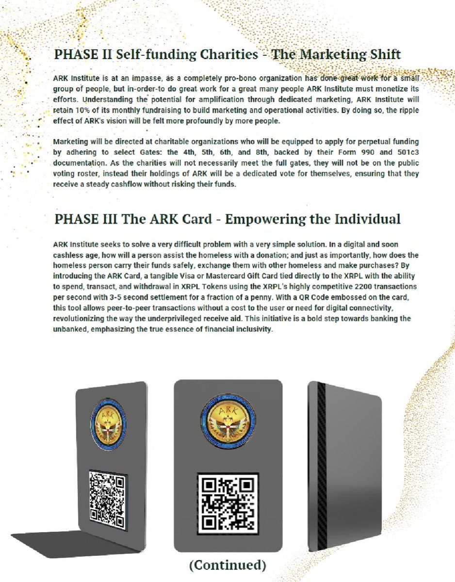 ARKofTheReaper's tweet photo. $ARK will Revolutionize the way we handle everyday transactions for the Homeless & Less fortunate. #ARKCard will transform their life in the age of digital currency, a seamless, integration that will be secure, & ready to redefine the access they have for services,food,& shelter https://t.co/fQOl4H3RRO