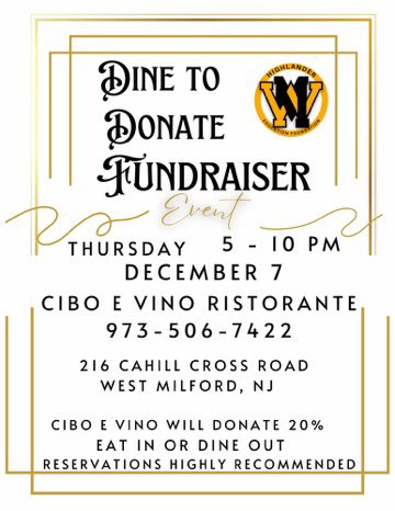 Dine to Donate: Please come out to support the WM Education Foundation! <a href="/daniel_novak_WM/">Daniel Novak</a>