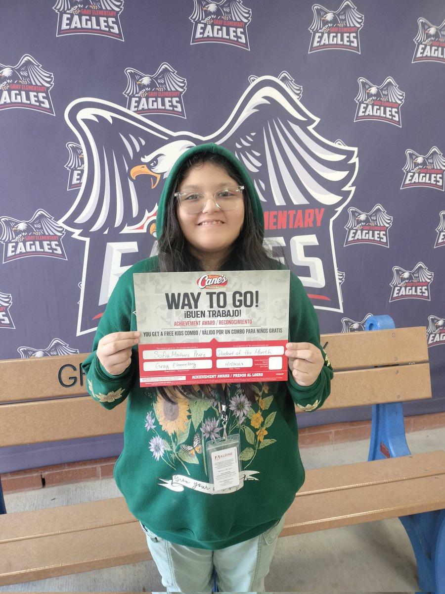 mgandraday's tweet photo. Congratulations 🎉🎈🎉🥳 to Our December Students of the Month!! We are so proud of all your hard work! Keep it up Gray Eagles!! Keep Soaring!! 🦅
#Findthegood #GrayEagles #Studentofthemonth https://t.co/EOOJ1ieYrk
