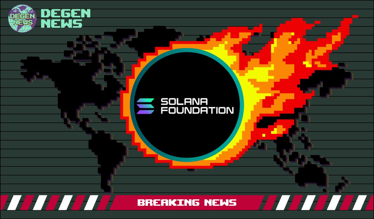DegenerateNews's tweet photo. NEW: @SolanaFndn ANNOUNCES IT HAS MAINTAINED CARBON NEUTRALITY AND FOR THE FIRST TIME, OFFSETTING 100% OF @solana NETWORK'S 2022 CARBON FOOTPRINT THROUGH ONCHAIN CARBON CREDITS https://t.co/LmrXXud3MJ