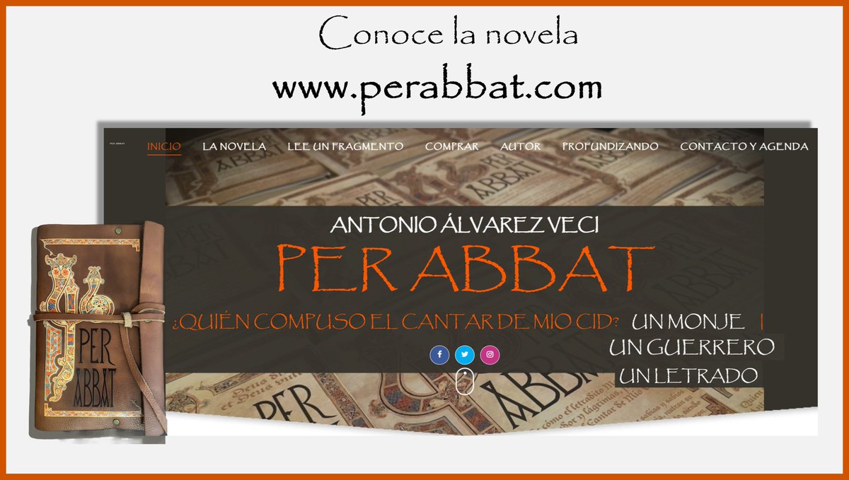 🔴📖⚔️¡Quién se esconde tras el CANTAR DE MÍO CID!
perabbat.com

#novelahistórica #CID
<a href="/Ahoraqueleo_com/">Ahora Qué Leo</a> <a href="/guialiteraria/">Guía Literaria</a> <a href="/letrarium/">letrarium ®</a>
<a href="/esferalibros/">La Esfera de los Libros</a> <a href="/LetrasBreves/">Letras Breves</a> <a href="/quelibroleo/">quelibroleo</a> <a href="/Letras_Libres/">Letras Libres</a> <a href="/Revistadelibros/">Revista de Libros</a> <a href="/Lecturalia/">Lecturalia</a>
<a href="/LOCURADELIBROS/">Pepa Locura de libros</a> <a href="/NovelaHistoria_/">Novelas Históricas</a> <a href="/masleer/">Más Leer</a> <a href="/librofilo/">LIBROFILO</a>