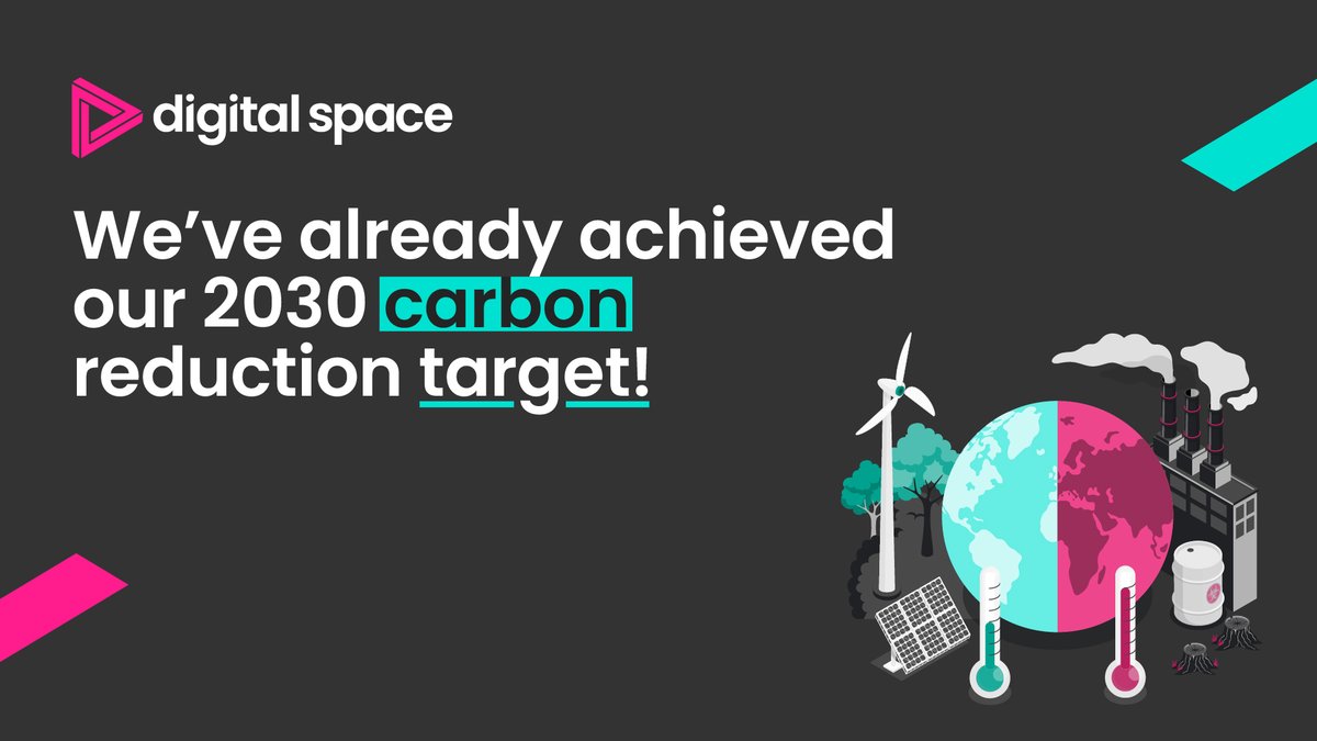 We're pleased to announce they’ve achieved their 2030 carbon reduction target 8 years ahead of schedule! For more information on our Carbon Reduction Plan, see here: bit.ly/3GvIA96 #EcoVadis #CarbonNeutral #DataCentres