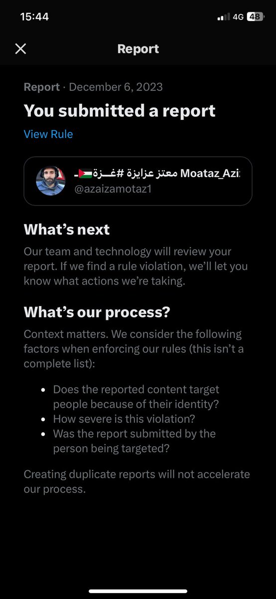 Mk94s's tweet photo. @azaizamotaz9 Reported for impersonation https://t.co/ZYQNlubuH8