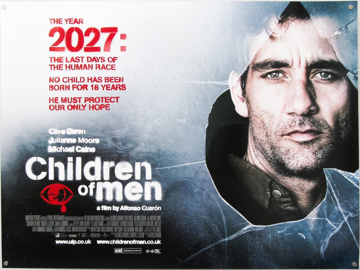 Waiting for the next ep of #AMurderattheEndoftheWorld , time for a rewatch of #ChildrenofMen #CliveOwen