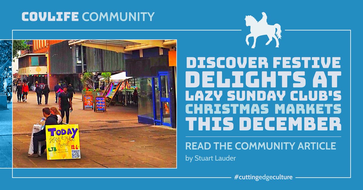 🎄✨Unwrap joy at Lazy Sunday Club's Christmas Markets! Explore handmade wonders, support small businesses, and enjoy live music. Saturdays and Sundays, 12 pm - 5 pm at LTB Showrooms.

Read the Community Article: shorturl.at/vALQS 🛍️🎶

#LazySundayClub #ChristmasMarket
