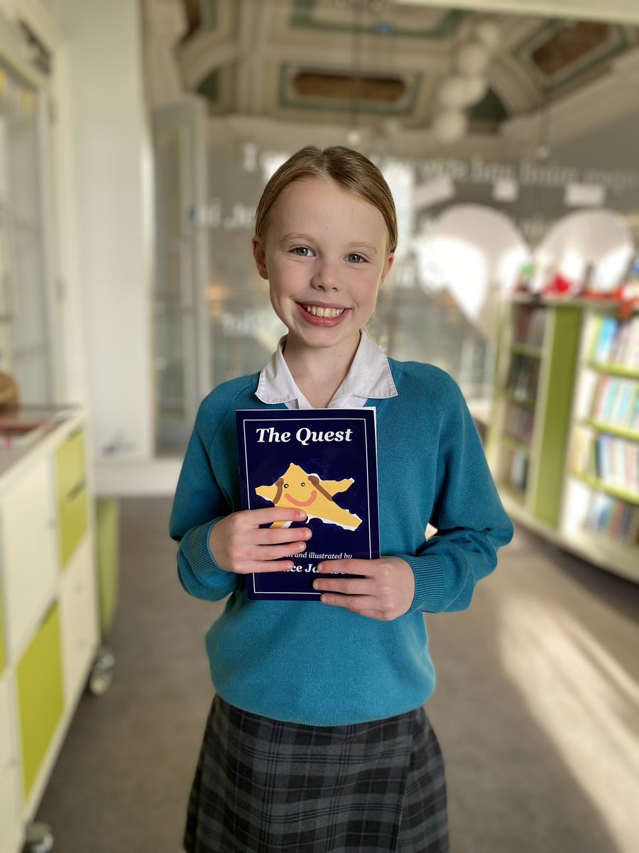 It wows us everyday the imagination and creativity that our students have and today was no exception!

Well done Grace in Year 4 for writing and illustrating her very own story! 
#BGSLRC