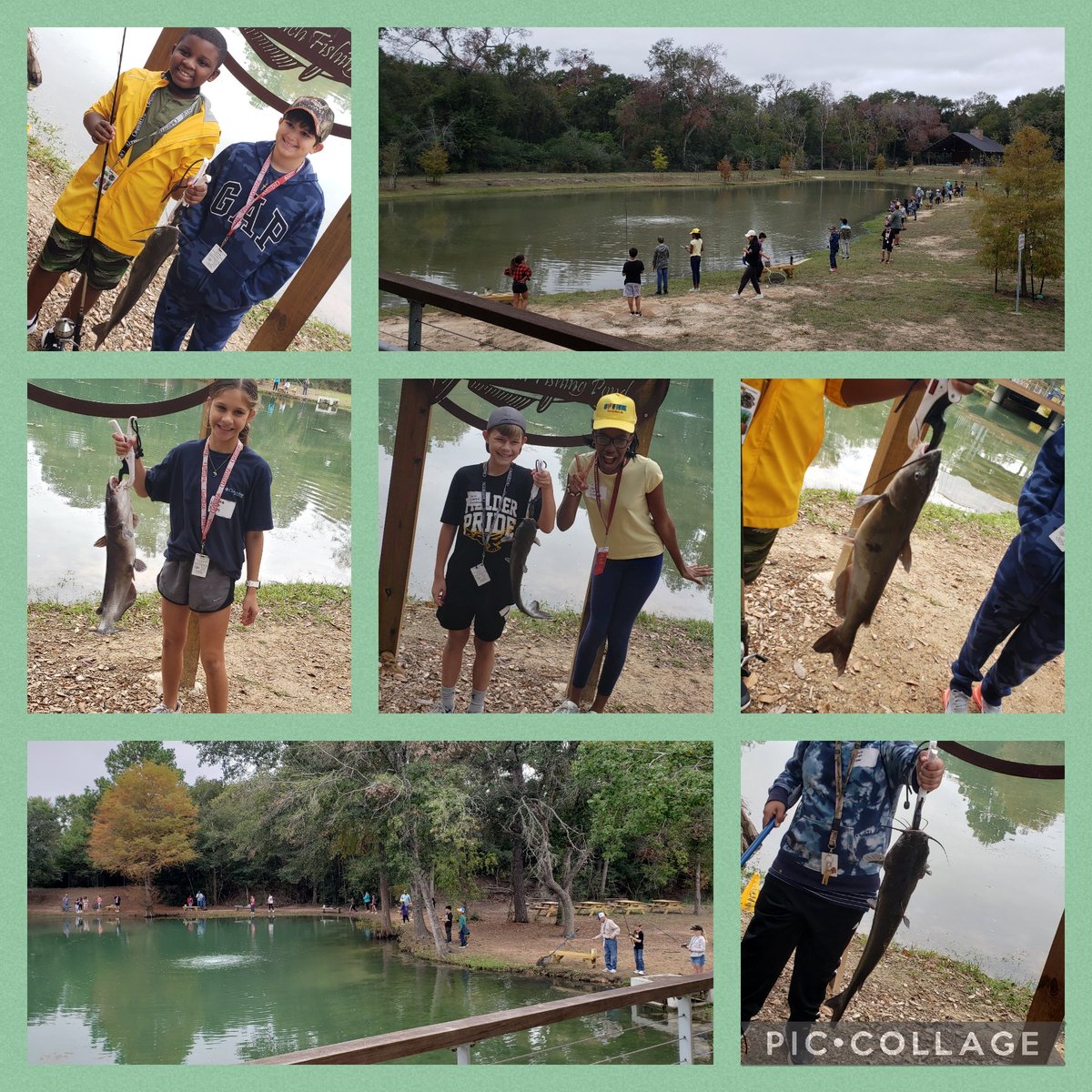5th grade Outdoor Adventure Ed trip was a SUCCESS!! We learned so much. They are on their way to becoming true anglers! #fielderpride