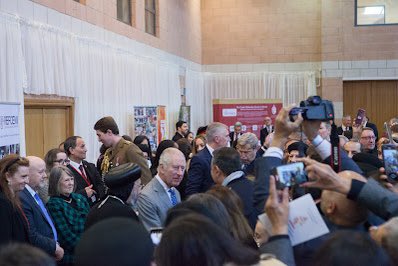 CopticMediaUK's tweet photo. Press Release: https://t.co/6uBHQyXrNY His Majesty King Charles III @RoyalFamily welcomed to The #Coptic Orthodox Church Centre UK @CopticDiocese by Archbishop Angaelos @BishopAngaelos for Advent service, reception and tree planting 🌳 on 5 Dec 2023 during his Coronation Year 👑 https://t.co/qOG6eP8AS9