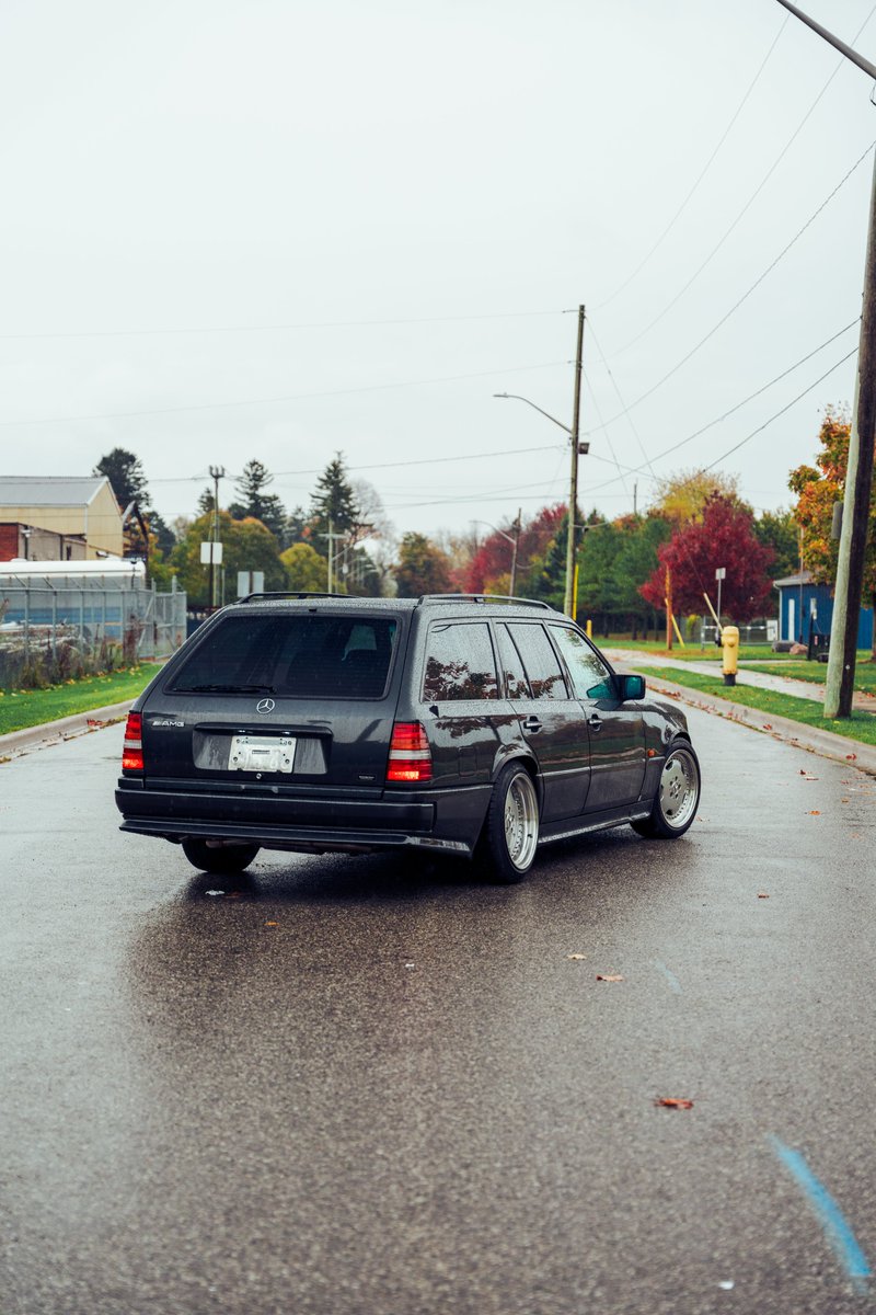 RightDrive's tweet photo. With its sleek design, powerful performance, and the perfect blend of luxury and utility, this 1995 Merecedes-Benz E36 AMG Wagon is a classic beauty and remains an emblem of timeless elegance.

Check this AMG Wagon out: https://t.co/1ZRn3Cy7gu https://t.co/i2zt2Eg9BI