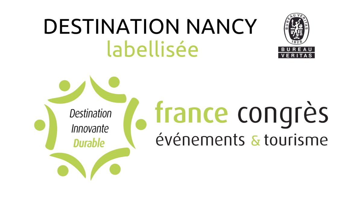 🌿🏆@Grand_Nancy  et <a href="/DestinationNcy/">Destination Nancy</a> sont fiers d’annoncer le renouvellement du label ”Destination Innovante Durable” par <a href="/BureauVeritasFr/">Bureau Veritas France</a> 
Actions concrètes, partenariats exemplaires et témoignages positifs mettent en lumière cet engagement. 🌍🌟bit.ly/3Ru5G6g