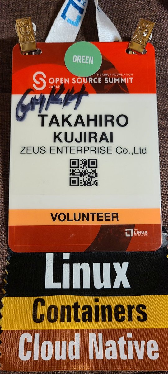 matt_zeus's tweet image. Thank you, Greg！
#ossj #ossummit #LinuxFoundation