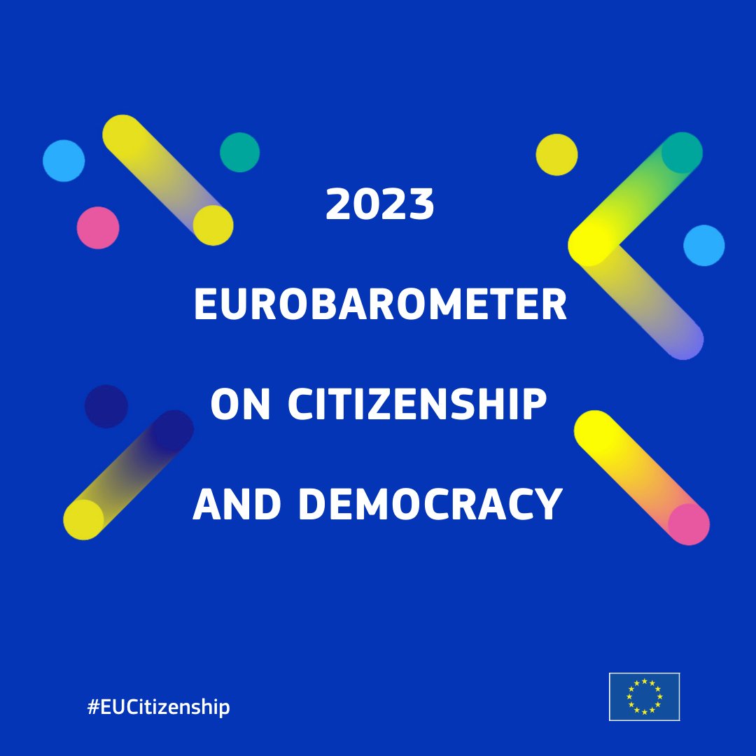 Europeans feel like EU citizens 🇪🇺 New @EurobarometerEU survey shows a majority of citizens are aware of their #EUCitizenship rights & cherish #FreeMovement 🙋89% agree it benefits them personally 💶83% agree it benefits the economy europa.eu/eurobarometer/…