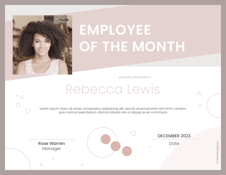Smashing_Docs's tweet photo. Printable employee of the month certificate template
👉 get it free: https://t.co/0VQDcNLRra https://t.co/7bEmpuXOPX