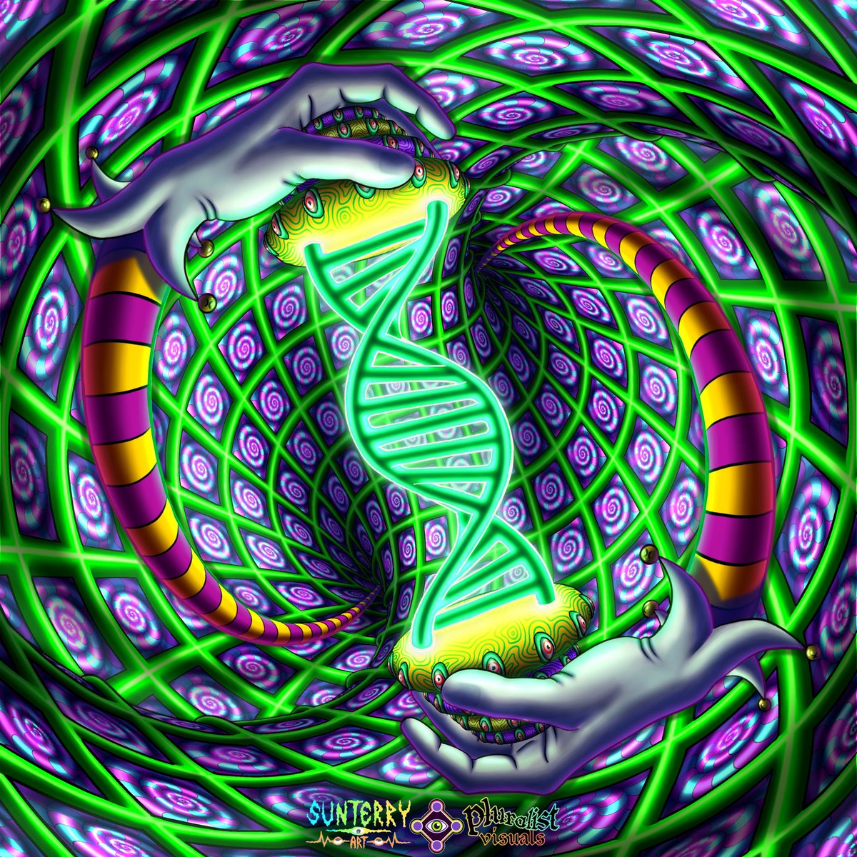 ’Let’s See What You’re Made of’

A collab with <a href="/_zenby/">Pluralist</a>  aka Pluralist Visuals. #VisionaryArt