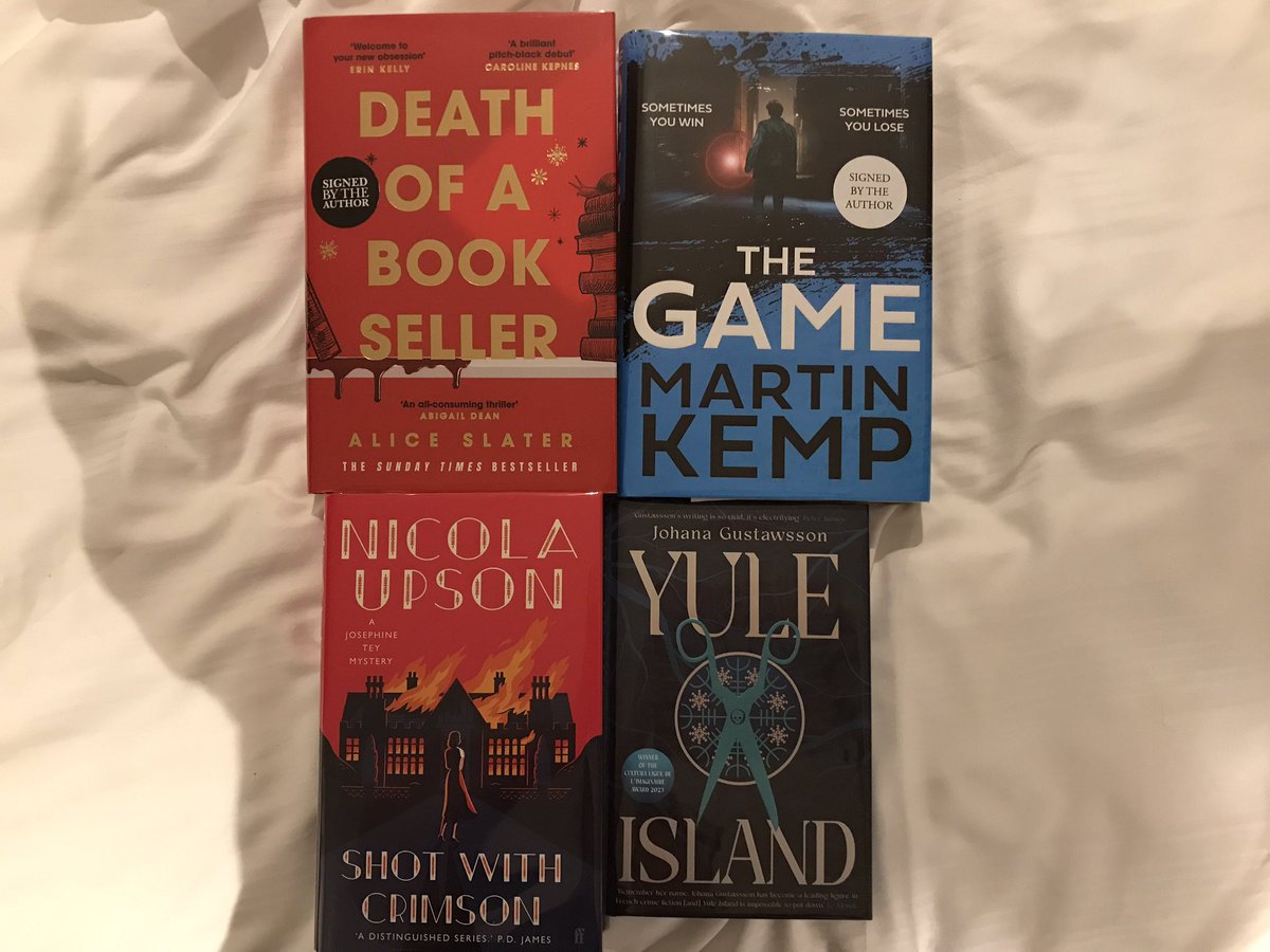 London #BookHaul #2 at the great and fabulous @GoldsboroBooks! All signed and #YuleIsland is also numbered and dated with sprayed edges! The lovely staff ladies were very helpful!

Thank you! Shop #Indie!
