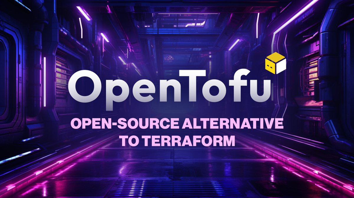 helpnetsecurity's tweet image. OpenTofu: Open-source alternative to Terraform - helpnetsecurity.com/2023/12/07/ope… - @OpenTofuOrg @linuxfoundation @GitHub #OpenSource #GitHub #LinuxFoundation