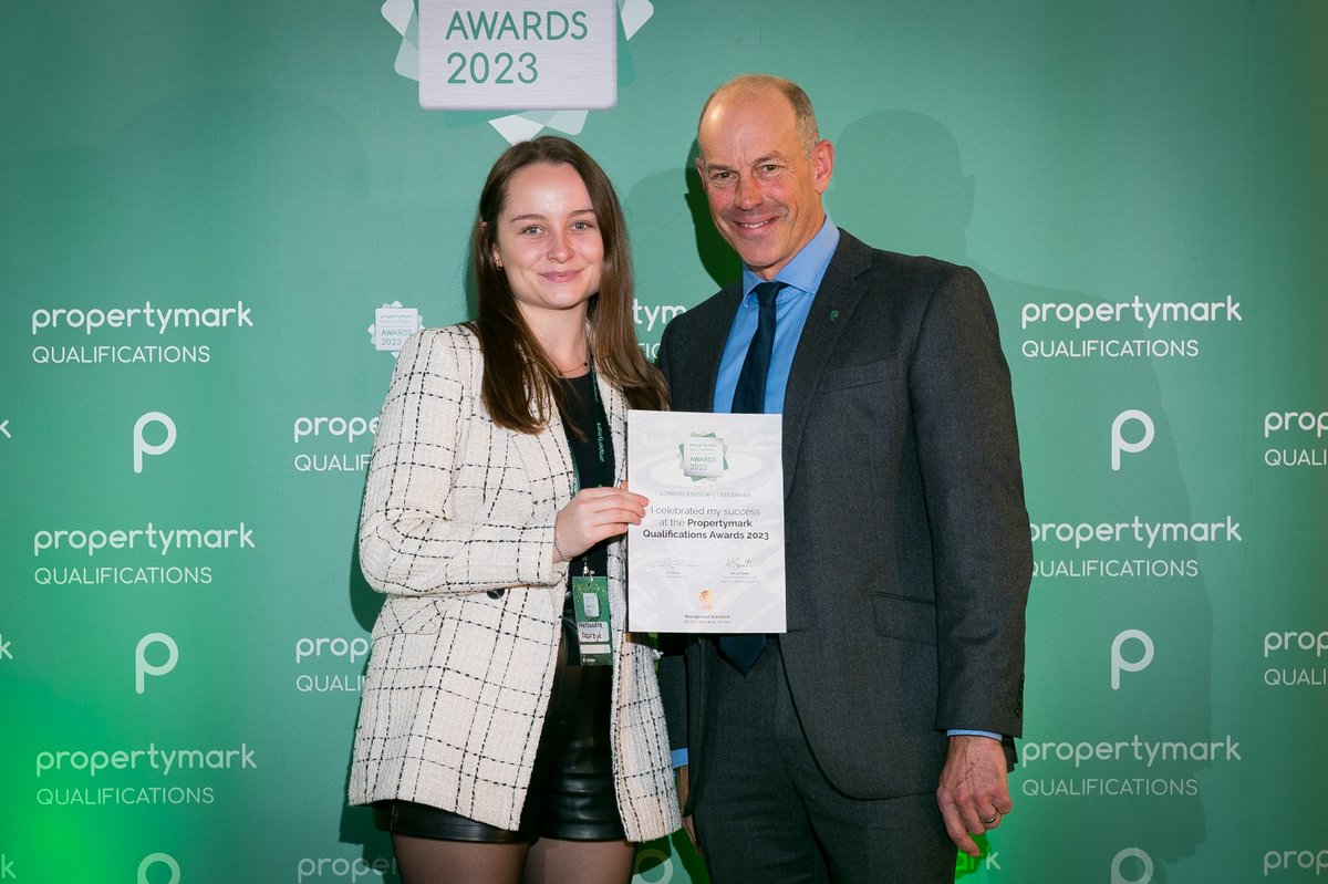 Well done Jade and Ola for your achievements in obtaining your <a href="/PropertymarkUK/">Propertymark</a> qualifications. So proud of you both #PropertymarkQualifications