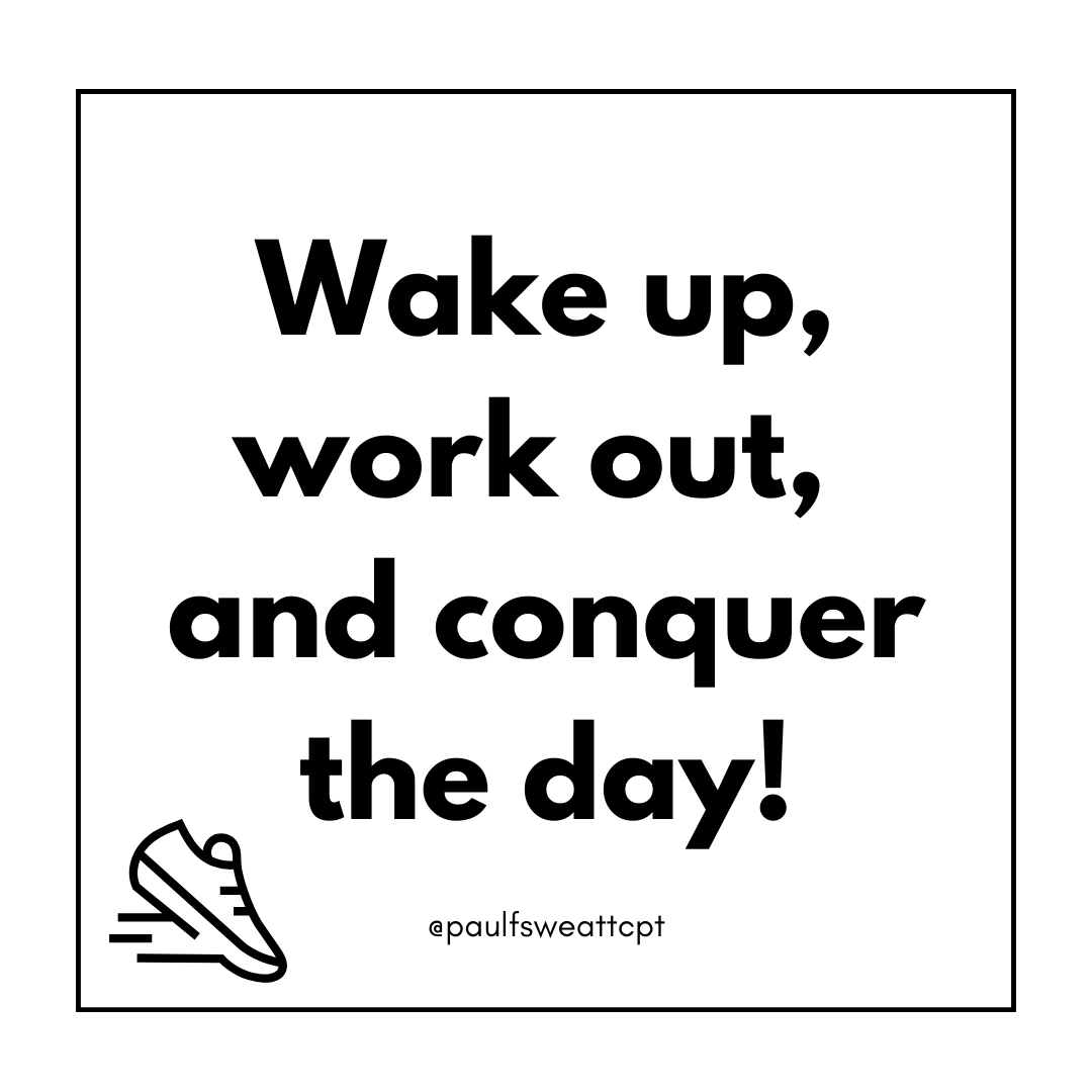 PaulFSweatt's tweet image. Wednesday vibes: Wake up, work out, and conquer the day! What's your go-to workout to boost those midweek spirits? Share with us! 🌟🏋️

#WednesdayWorkouts #ConquerTheDay