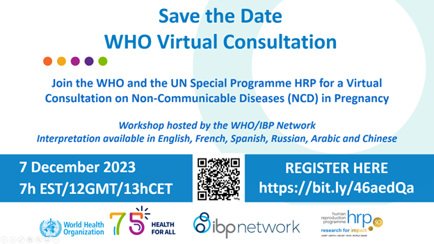 Experienced an #NCD while pregnant, or provided care/advocacy for someone who did? Had a #chronicDisease in #pregnancy eg 🔶#diabetes 🔶#asthma 🔶#cancer ? We want to hear from you! Join our virtual consultation for @WHO on 7 Dec! bit.ly/46aedQa #maternalHealth #SRHR