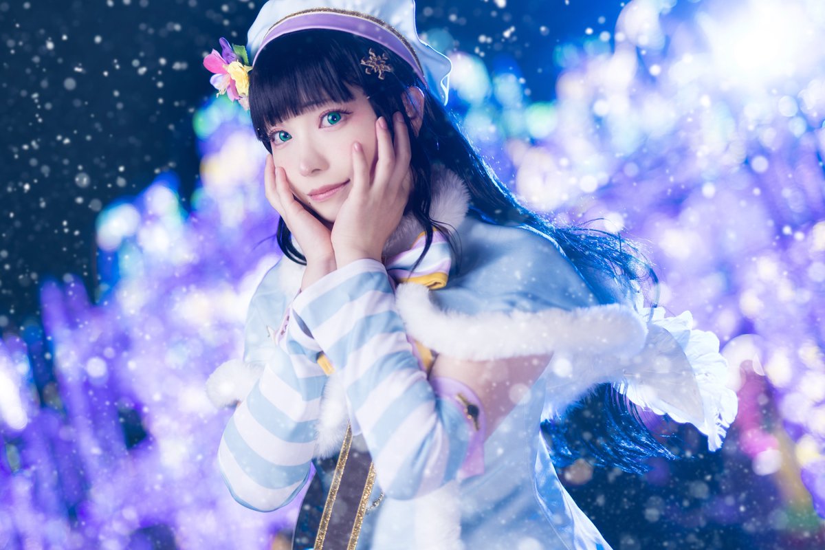 【 コスプレ / Cosplay 】 ラブライブ！サンシャイン!! 黒澤ダイヤ ＜クリスマス編Part2＞覚醒後❄✨ photo→GIMIさん @gimi109 #ラグコス #ラグコス2023TW #ラグコス2023