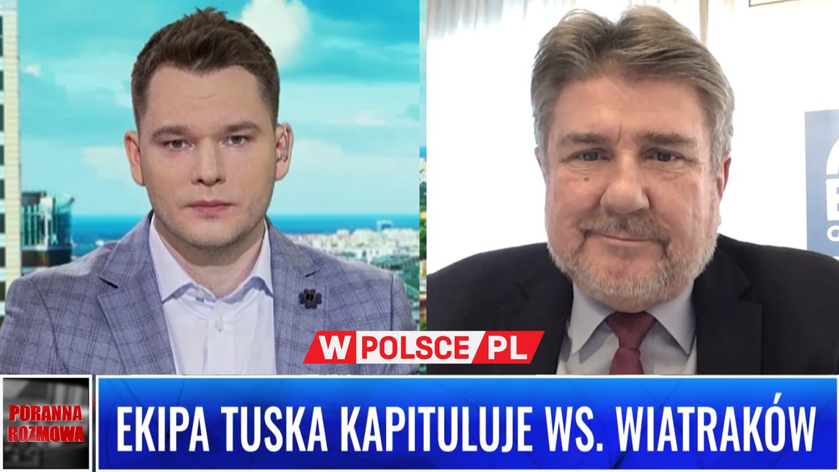 EKIPA TUSKA KAPITULUJE WS. WIATRAKÓW 

#PorannaRozmowa telewizji #WPolscepl 

Gościem <a href="/MaciejFreeWolny/">Maciej Wolny</a> jest <a href="/Bogdan_Rzonca/">Bogdan Rzońca</a>, europoseł <a href="/pisorgpl/">Prawo i Sprawiedliwość</a> 

📺 youtu.be/xCP1ciElg0Q