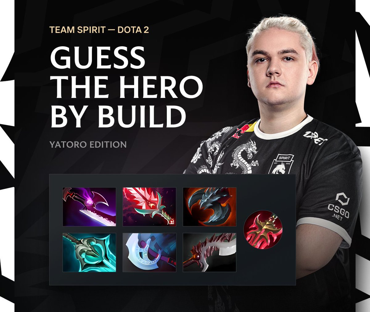 Team__Spirit's tweet photo. Any thoughts? 👀 https://t.co/Vn2KCRrbJh