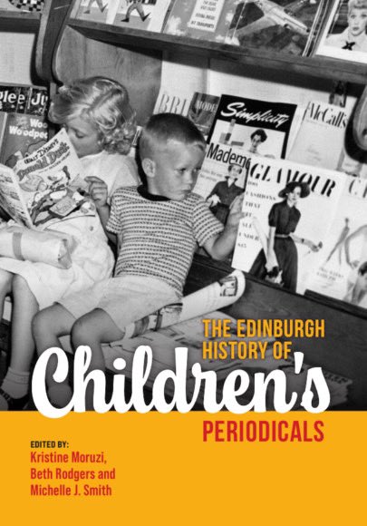 We now have a cover for The Edinburgh History of Children’s Periodicals, which I’ve co-edited with @thebethbook and @kmoruzi. It’s a huge volume with more than 30 chapters. edinburghuniversitypress.com/book-the-edinb…