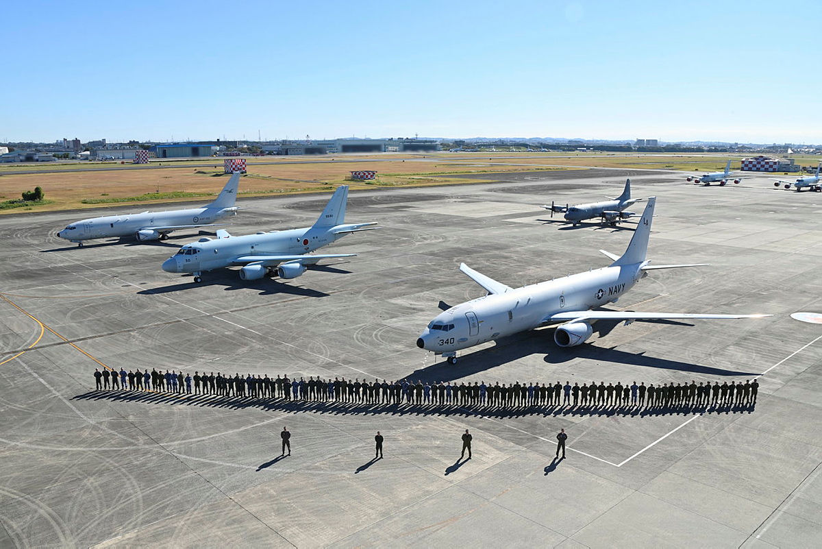 An #AusAirForce P-8A Poseidon & 33 personnel from 11 Squadron conducted 2 training exercises at Naval Air Facility Atsugi base. The aircraft & team undertook sorties during Ex AnnualEx & Ex Nichi Gou Trident 23-2, with support provided by HMA Ships Brisbane & Stalwart. #YourADF