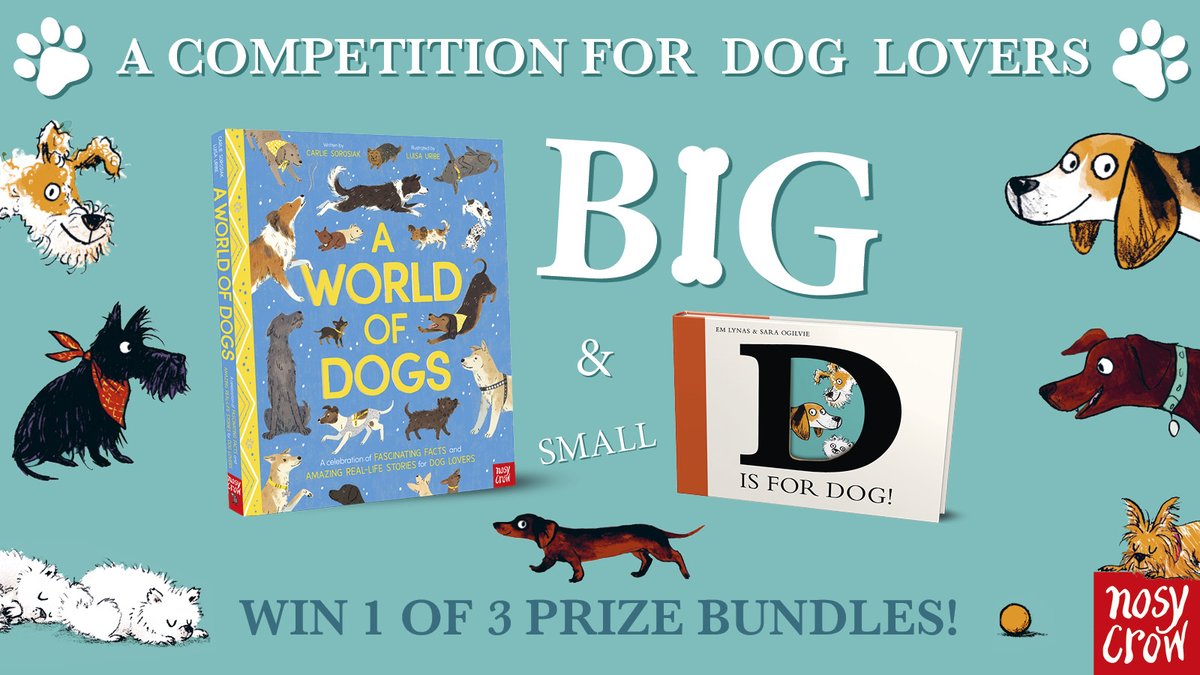 Dogs_Today's tweet photo. Fancy finding out more about your poochy pals, read fascinating facts and real-life storie, and enjoy an alphabetical celebration of canine capers? Then these are the books for you! Follow and RT to win 1 of 3 gift bundles this #WinItWednesday. 
UK only.
https://t.co/BpJmPkCwZm https://t.co/B0GkCQXPNg