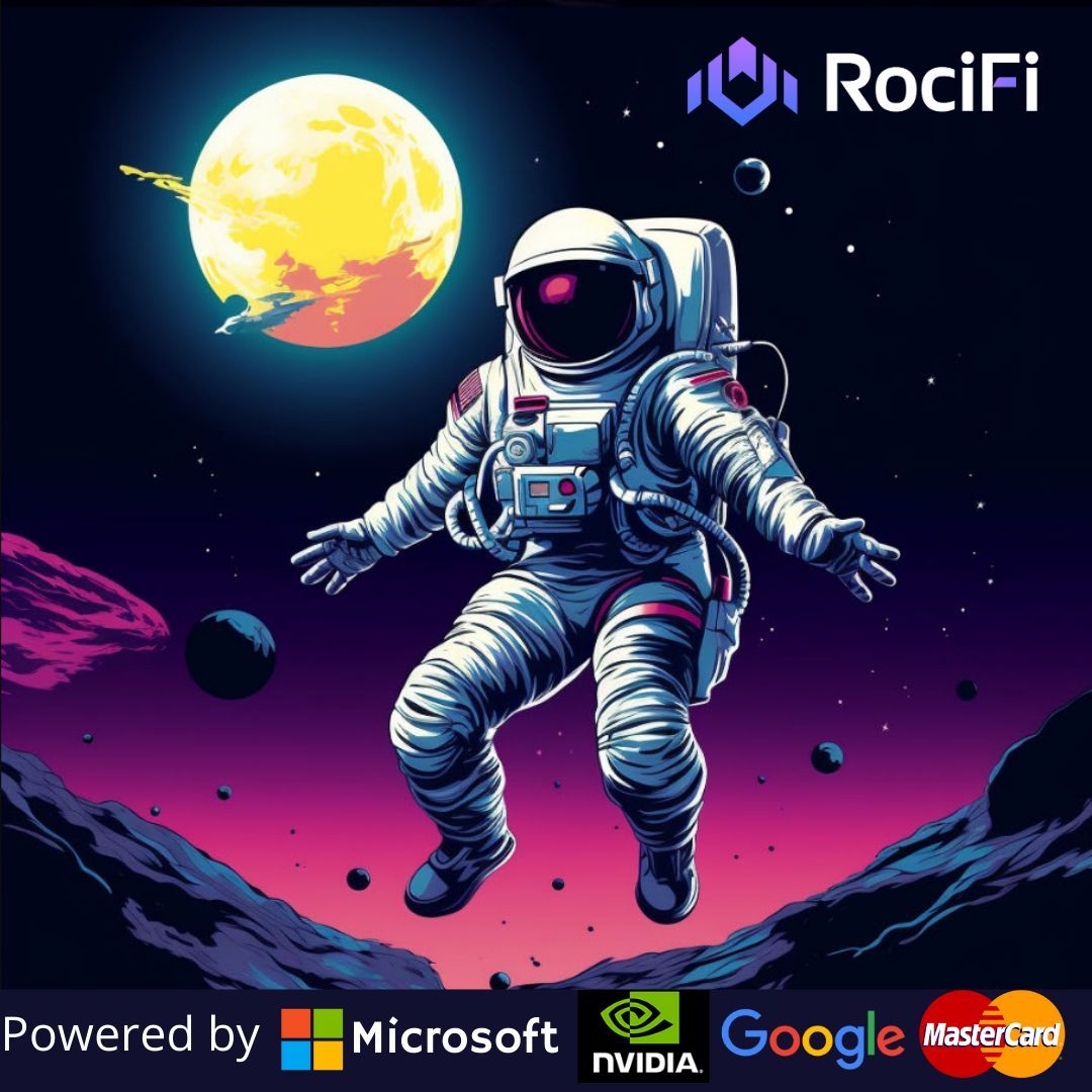 rocifi's tweet image. Delving into the intricate world of #on-chain data &amp;amp; #AI, we are redefining the financial landscape at #RociFi. Our mission is clear, transform the complex blockchain data into insights that are not only intuitive but pivotal for the future of finance #BlockchainInnovation $ROCI