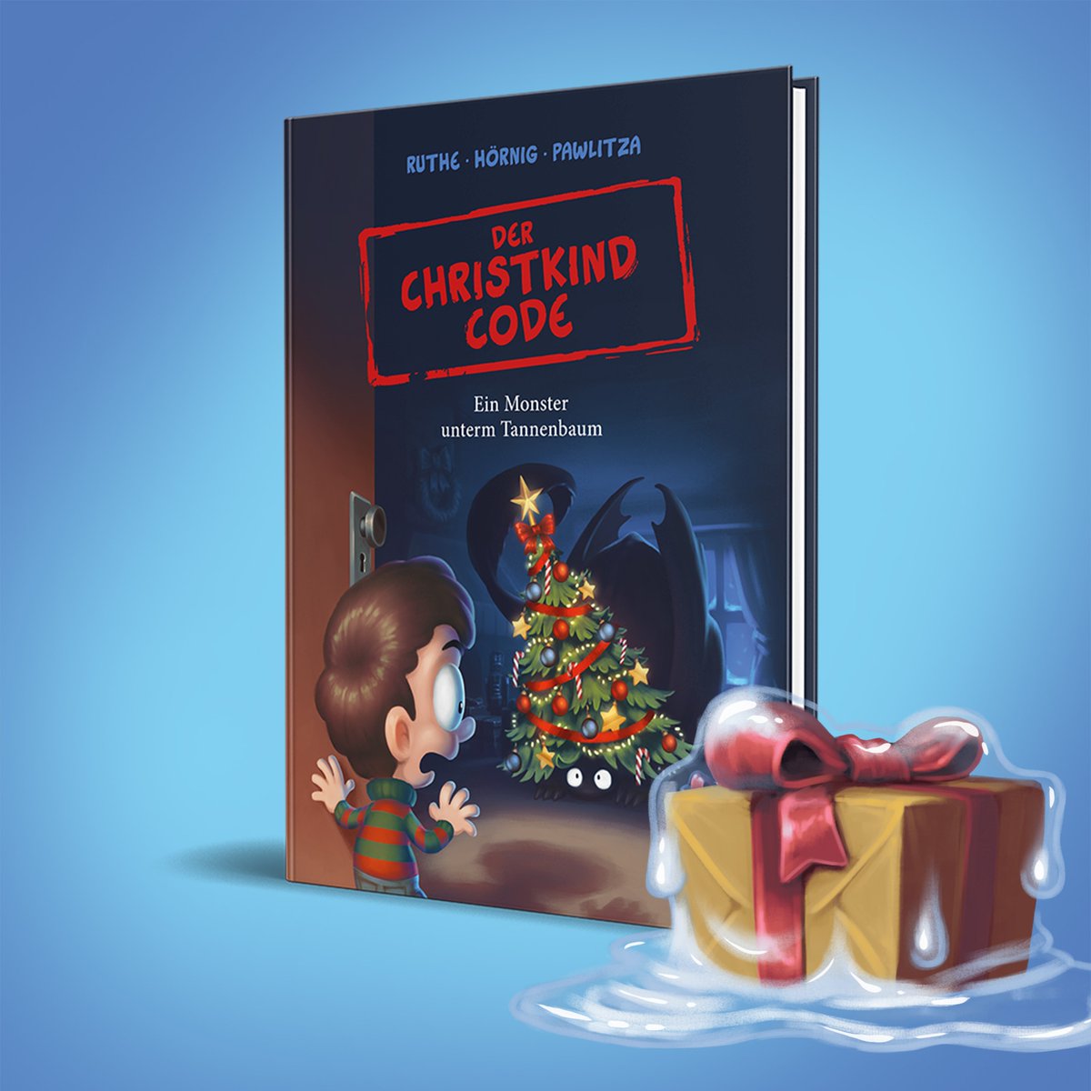 Das Cover war das erste Bild, dass ich für das Oma-Enkel-Abenteuer „Der Christkind Code“ von @ralphruthe und @haikohoernig illustrieren durfte. Hier seht ihr auch Variationen aus der Entwurfsphase. Das Buch gibt es übrigens überall im Handel oder hier: amzn.eu/d/1ek1PoX