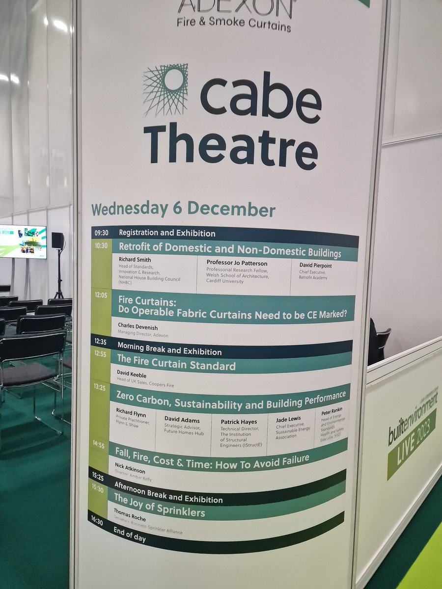 Presenting our <a href="/LCBE_WSA/">LCBE_WSA</a> <a href="/WSofArchi/">Welsh School of Architecture</a> #retrofit #transforminghomes research on delivering low carbon housing for future generations <a href="/cbuilde/">Chartered ABE</a> <a href="/CIBSE/">CIBSE</a> <a href="/cardiffuni/">Cardiff University</a> <a href="/CUNetZero/">Net Zero Innovation Institute</a>
