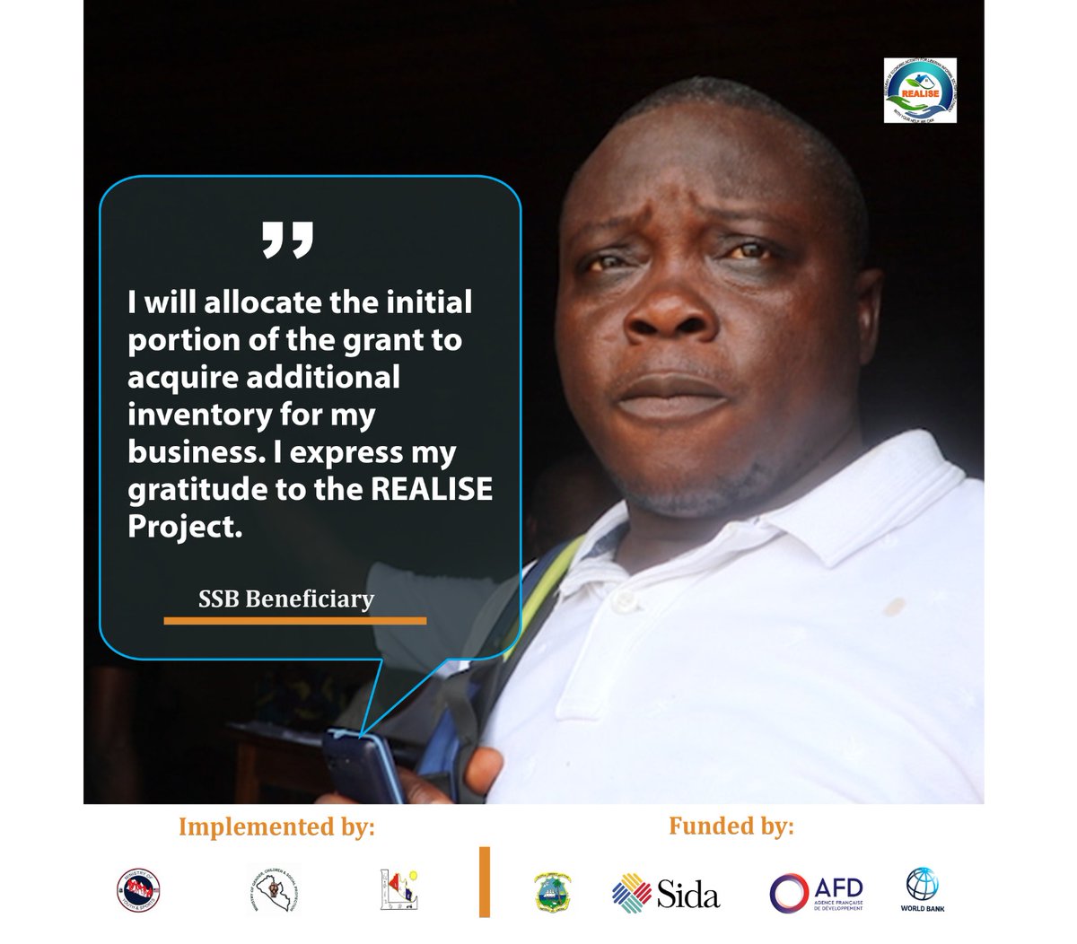 REALISELiberia's tweet photo. #REALISEPROJECT
@wbg_splabor @AFD_en @SwedeninLiberia @LiberiaSSN @mileiva @MitjaDelBono https://t.co/6XAYTsEl3s