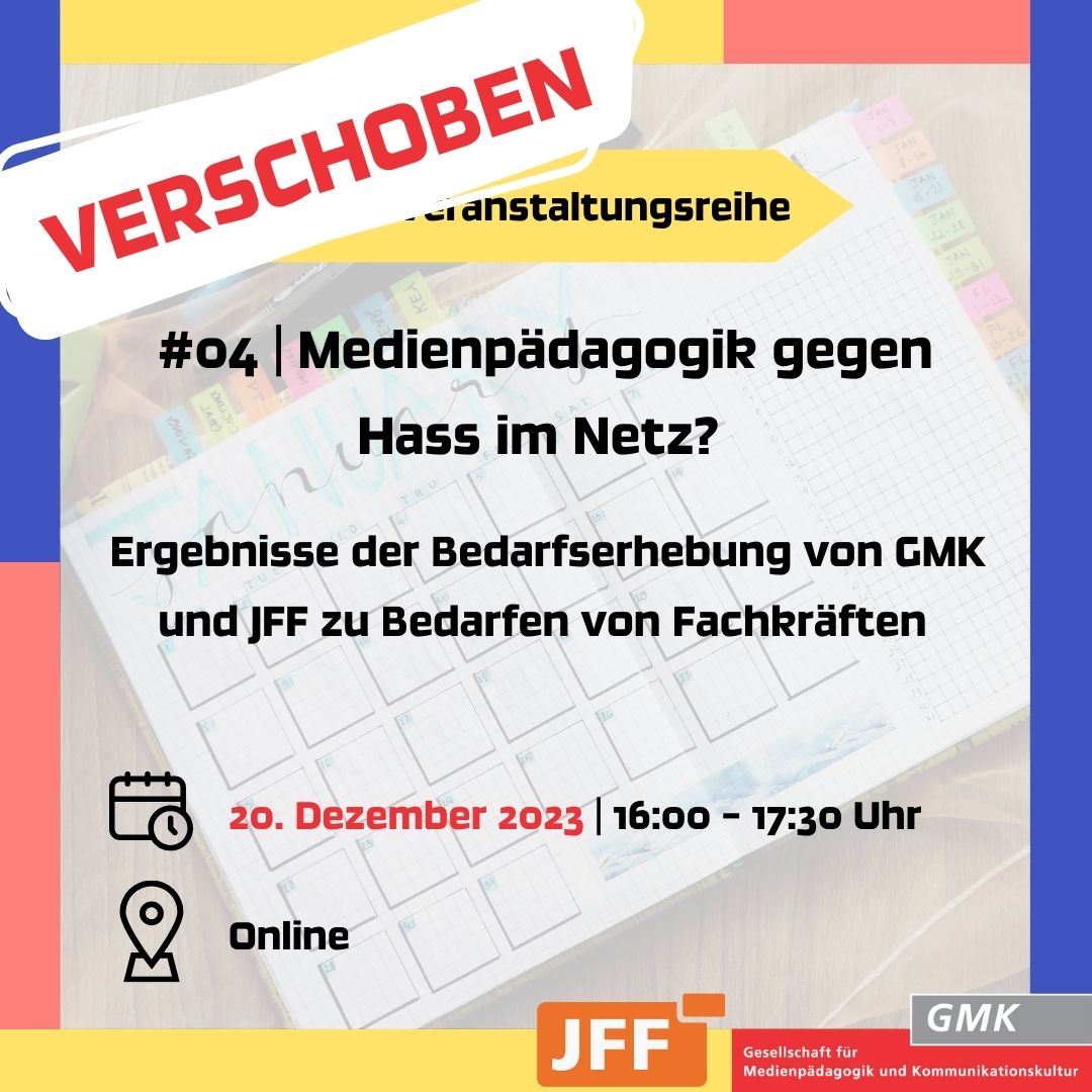 VERANSTALTUNG VERSCHOBEN || 20.12.23 || Wegen Krankheit müssen wir die heutige Veranstaltung leider verschieben. 

Neuer Termin: Mittwoch, 20. Dezember, 16:00 - 17:30 Uhr, online

Ihr könnt euch weiterhin anmelden: eveeno.com/gegenhassimnet…