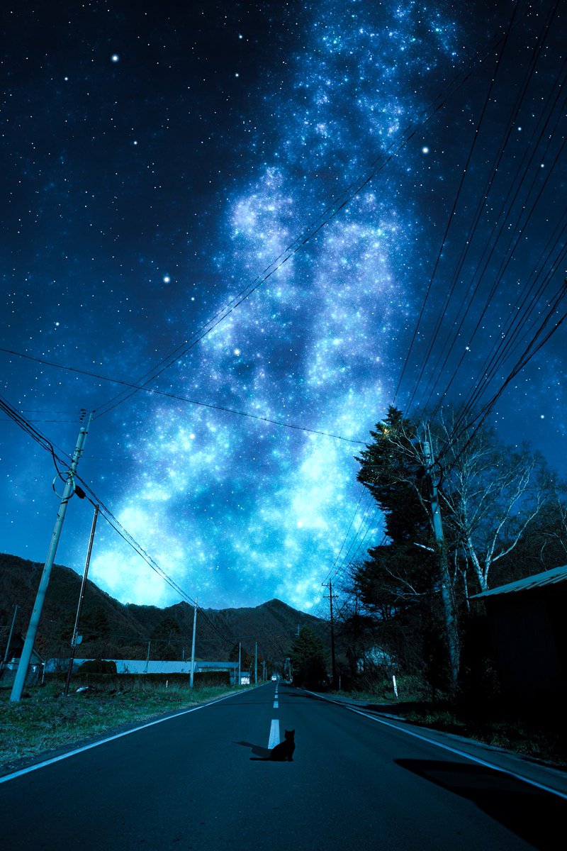 kiri__tsuki's tweet image. 何光年もの時を越えて.