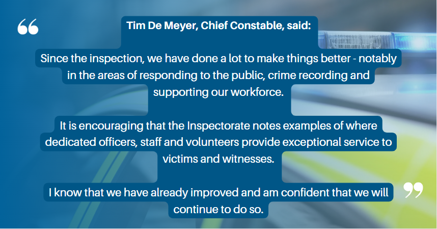 Today the HMICFRS have published their latest PEEL (Police Efficiency Effectiveness and Legitimacy) inspection of Surrey Police, which took place earlier this year. The full results, and our response, can be found here: spkl.io/60184Soos