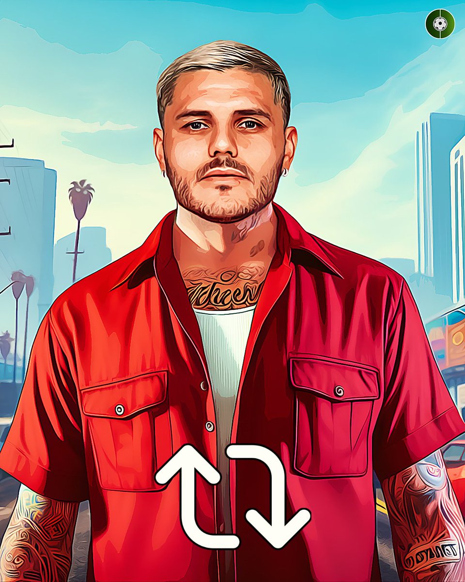 Socios_Turkiye's tweet photo. Tarafını seç, Beğen ya da RT'le!👇
Mauro Icardi ve Nicolas Pépé, GTA VI karakteri olsaydı..? 😎 #GTA6 

📷Kaynak: @futbolarena https://t.co/w1WpHwoWSw