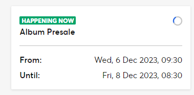 BCraik's tweet photo. @TicketmasterCS I have already tried all of this and selecting the date now has the option to even join the queue permanently buffering: https://t.co/2iY1GOB09P