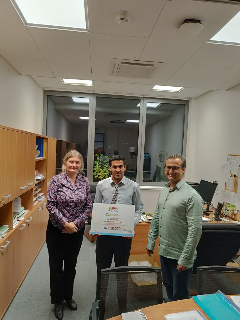BeStA_FTZ's tweet photo. Congratulations to our PhD candidate Giris Prasad Kandel who received "The Extraordinary Scholarship of Professor Miroslav Vlček" from the @StudyInPragueCZ  @CZUvPraze @CzuFtz 

#ExtraordinaryScholarship #StudyinPrague #AcademicExcellence https://t.co/2ov1V5EmfQ